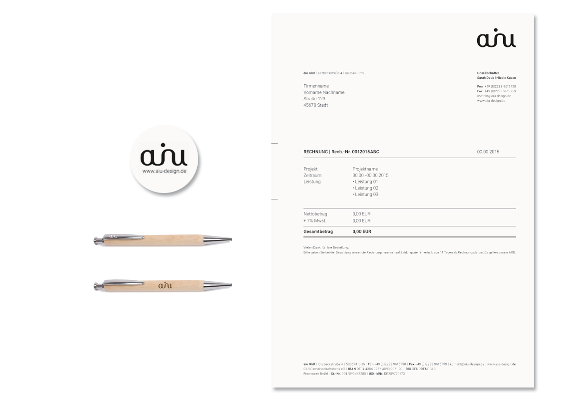 Corporate Design aiu Design